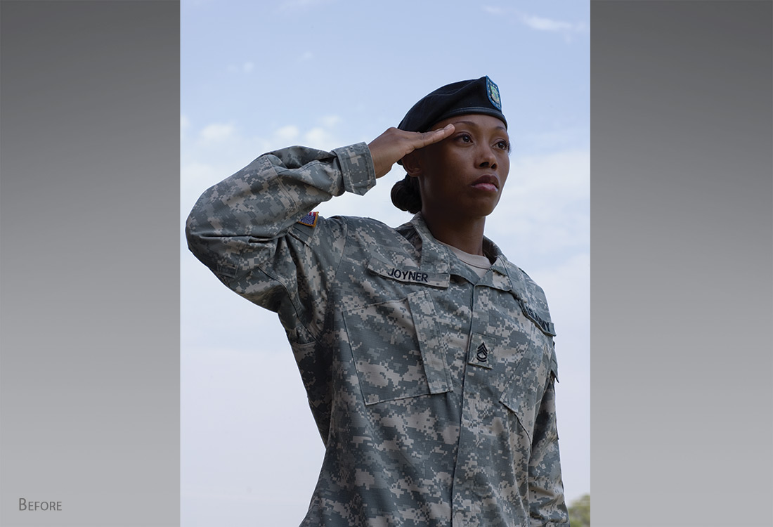 Army Retouching